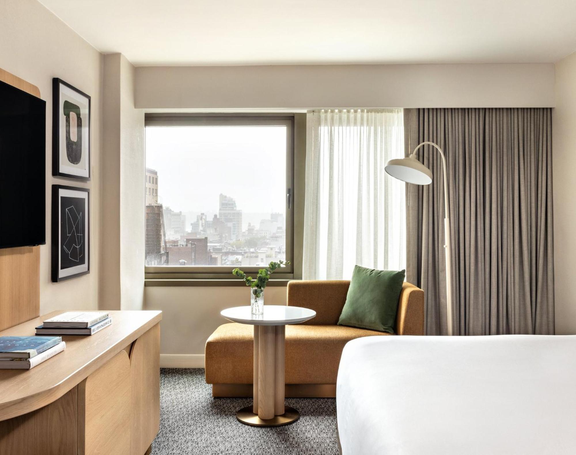 Kimpton Theta New York - Times Square By Ihg Nova York Exterior foto A guest room at the Hotel Commonwealth
